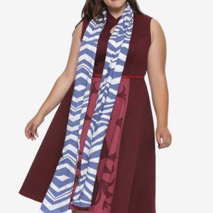 Her Universe Ahsoka Dress (3X) and Scarf (OS)